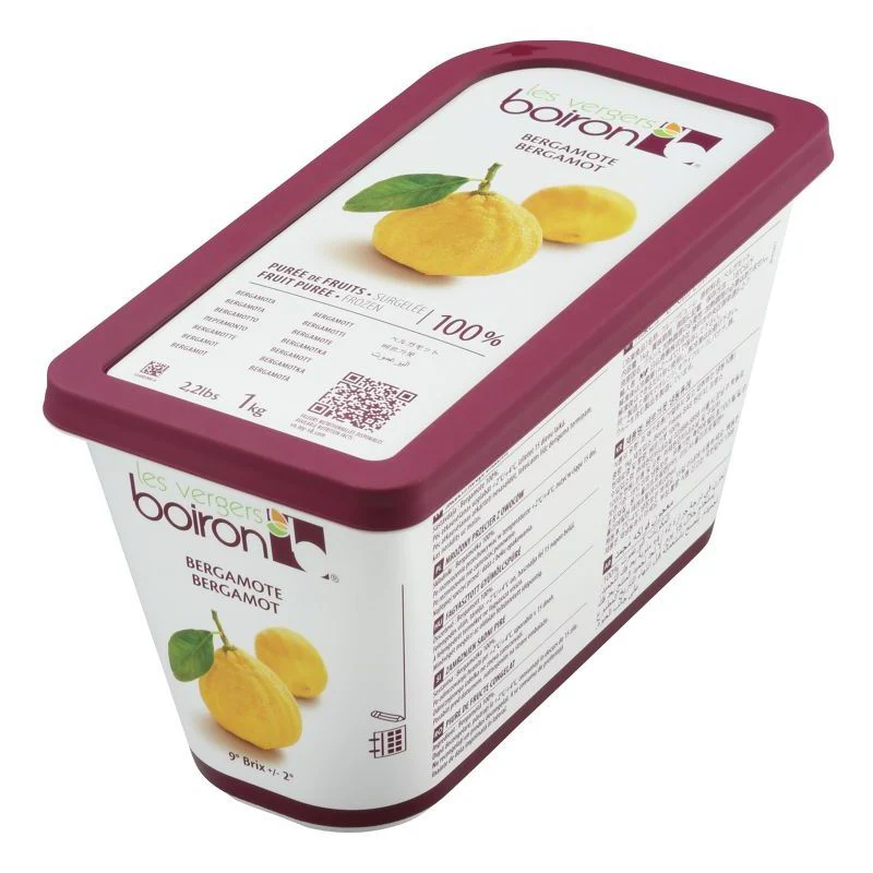 Bergamot Puree, Boiron, Frozen, 1kg
