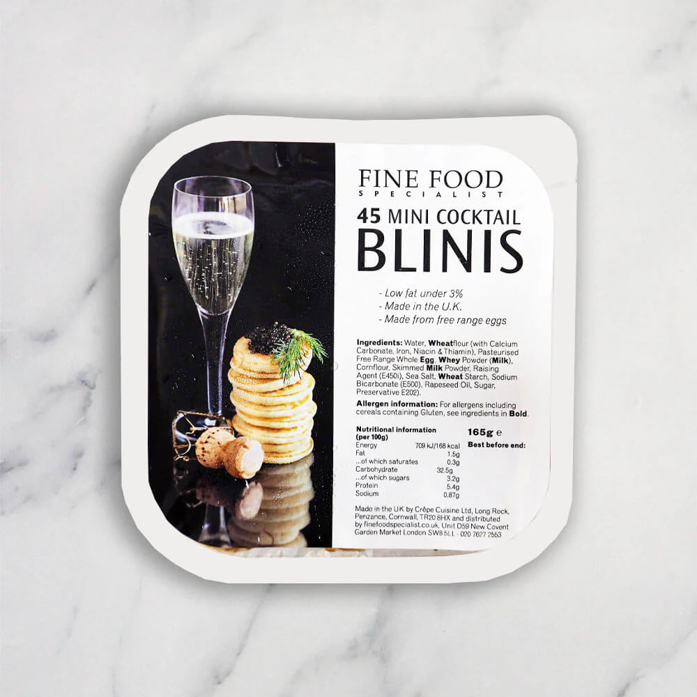 Bite Sized Blinis, from Frozen, x 45 - Image 2