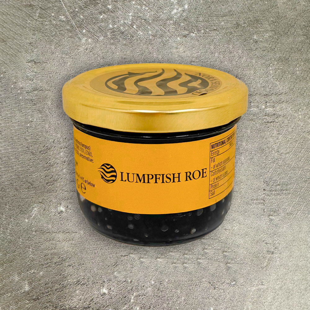 Black Lumpfish Roe, 100g - Image 2