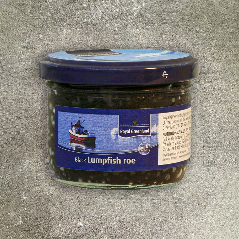 Black Lumpfish Roe, 100g - Image 4