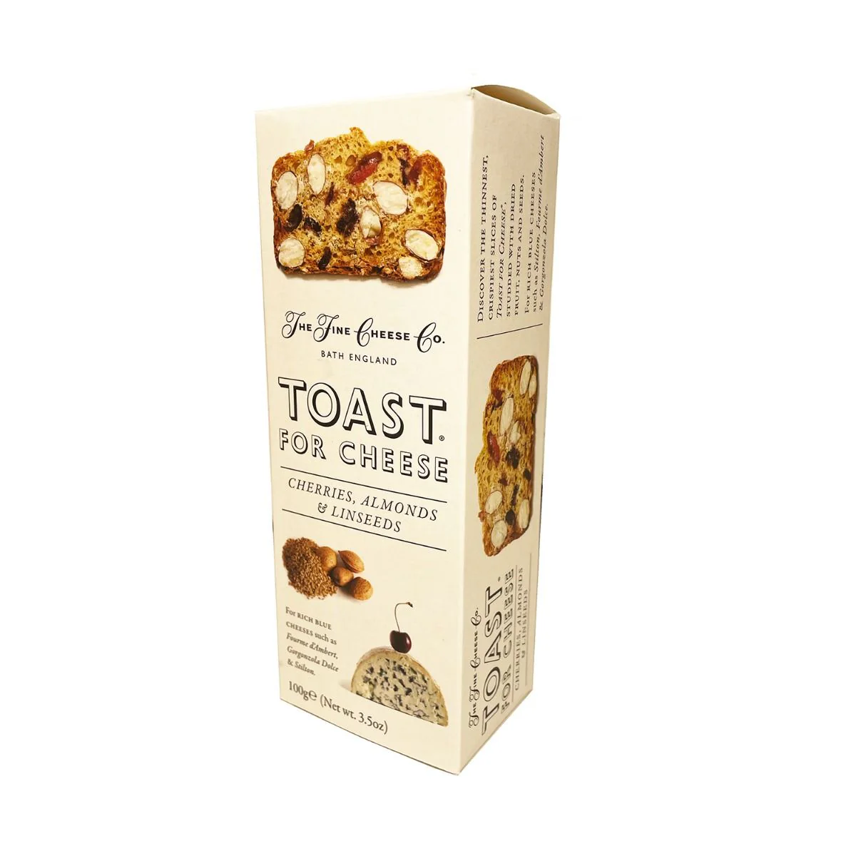 Cherry, Almond & Linseed Toast for Cheese, 100g