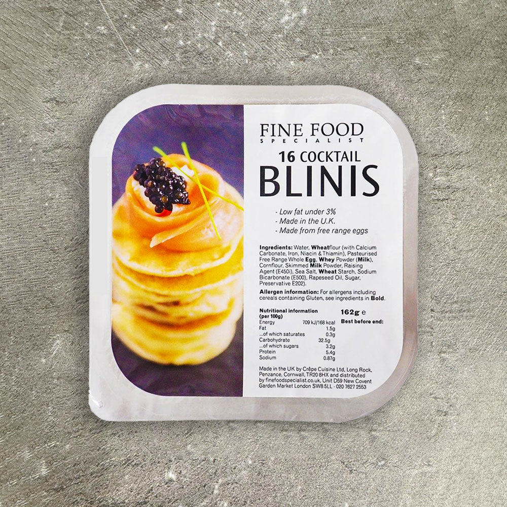 Cocktail Blinis, 5.5cm, from Frozen, x 16 - Image 2