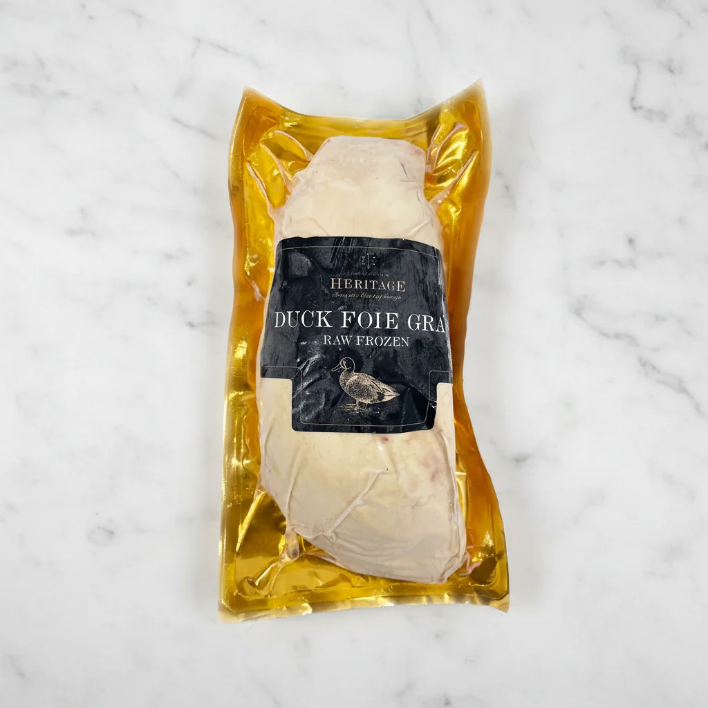 Duck Foie Gras, Deveined, Frozen, +/-450g