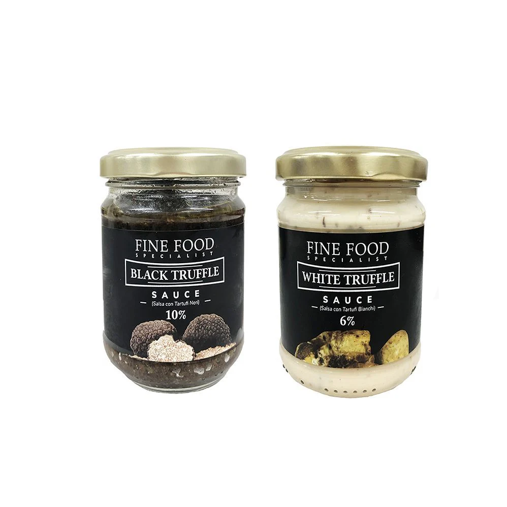 White & Black Truffle Sauces, 2 x 180g - Image 2