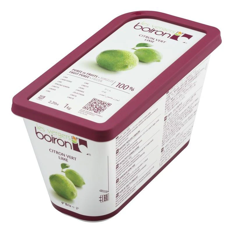 Lime Puree, Boiron, Frozen, 1kg - Image 2