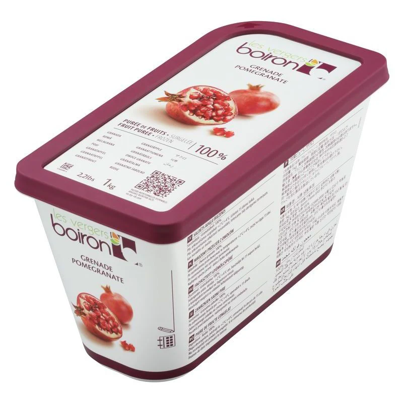Pomegranate Puree, Boiron, Frozen, 1kg - Image 2