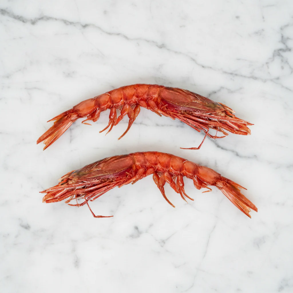 Sicilian Gambero Rosso Prawns, No. 1's, Frozen, +/-450g (9/10pcs)