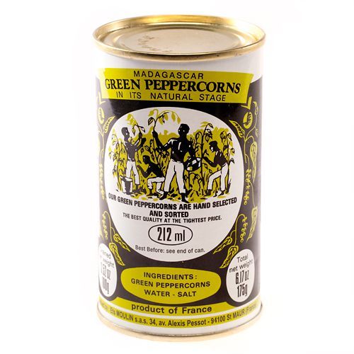 Green Peppercorns in Brine, 175g