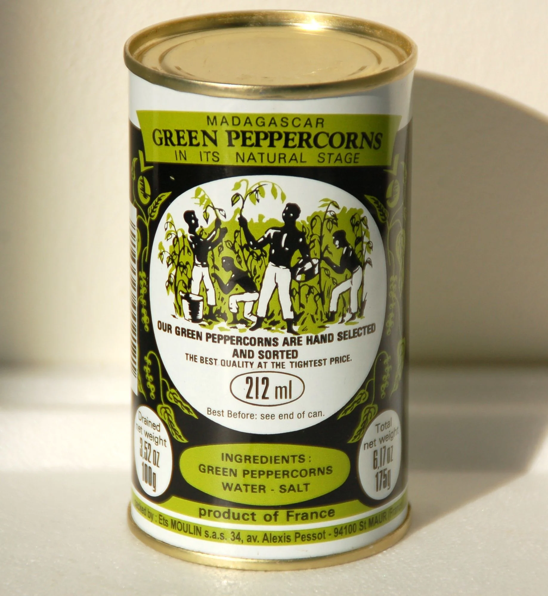 Green Peppercorns in Brine, 175g - Image 2