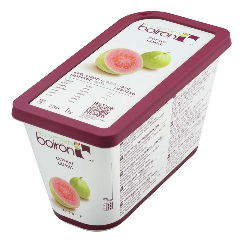 Guava Puree, Boiron, Frozen, 1kg