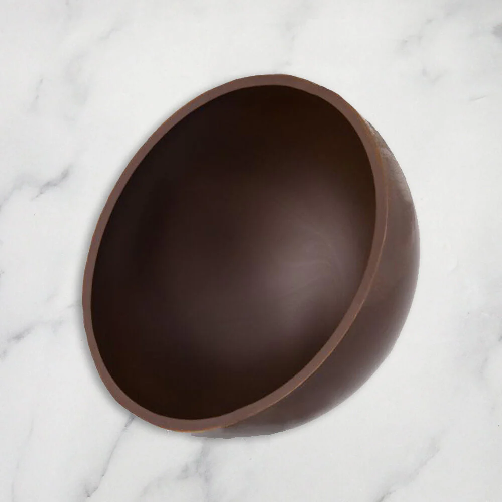 Half Sphere Dark Chocolate Dessert Shells, x 9 - Image 2