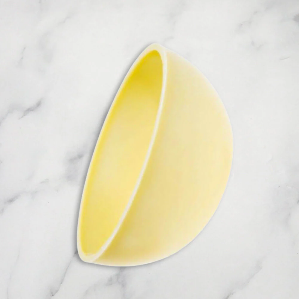 Half Sphere White Chocolate Dessert Shells, x 9