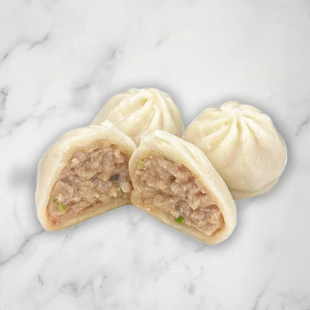 Handmade Pork Siu Loong Buns, Frozen, 350g (15 pcs) - Image 2