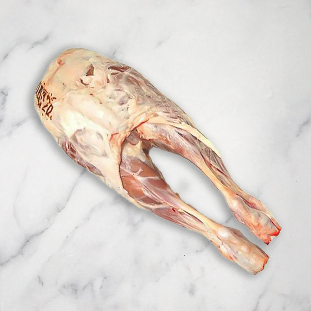 Milk-Fed Pyrenees Lamb (Culotte), Frozen, +/-2.1kg - Image 2