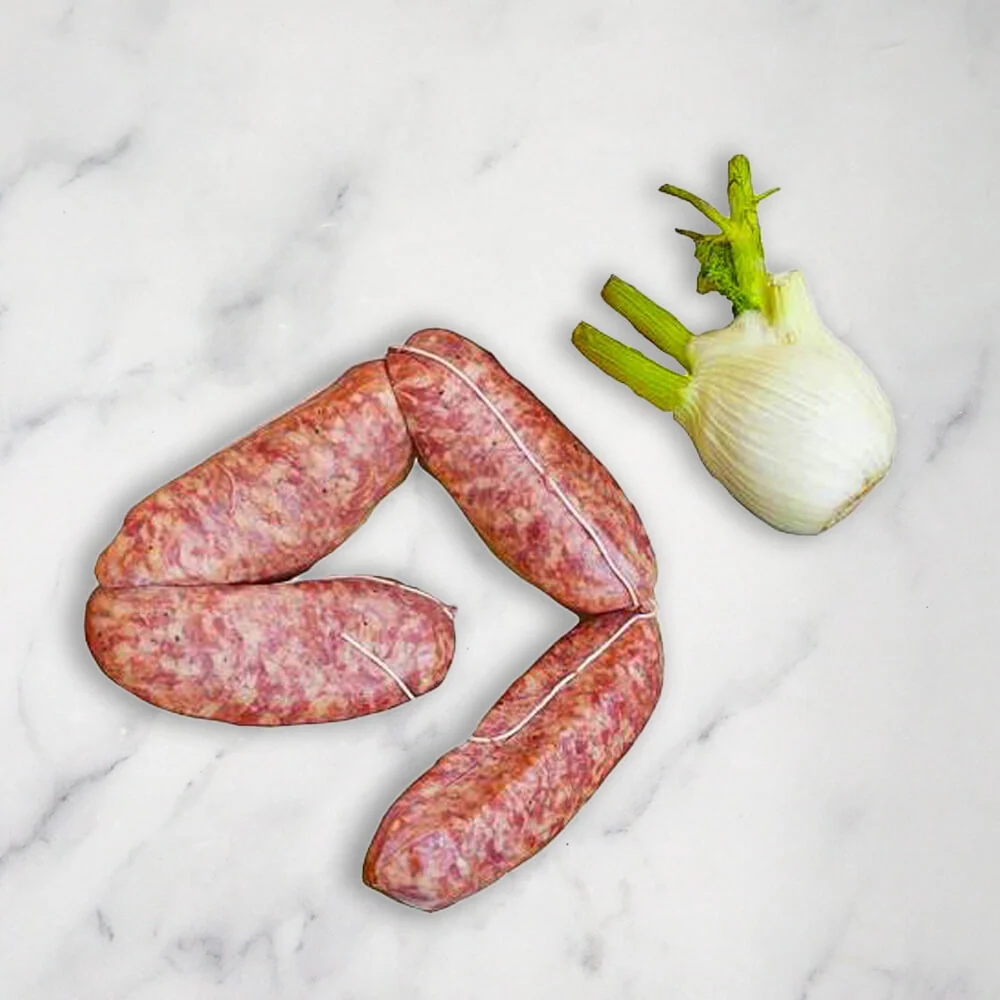 Italian Pork Sausages with Fennel, Fresh, +/-500g - Image 3