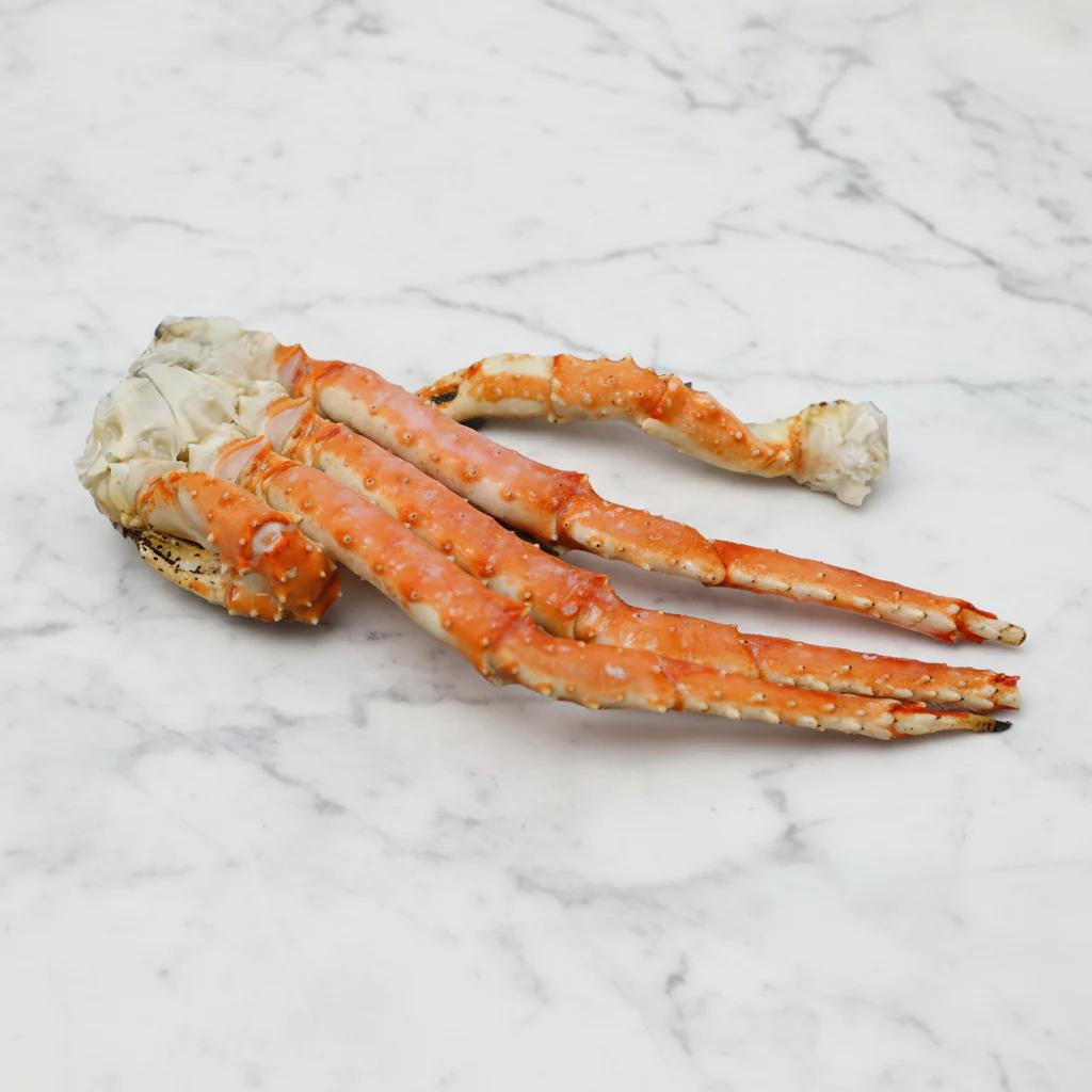 King Crab Clusters, Cooked, XXL, Frozen, +/-1kg
