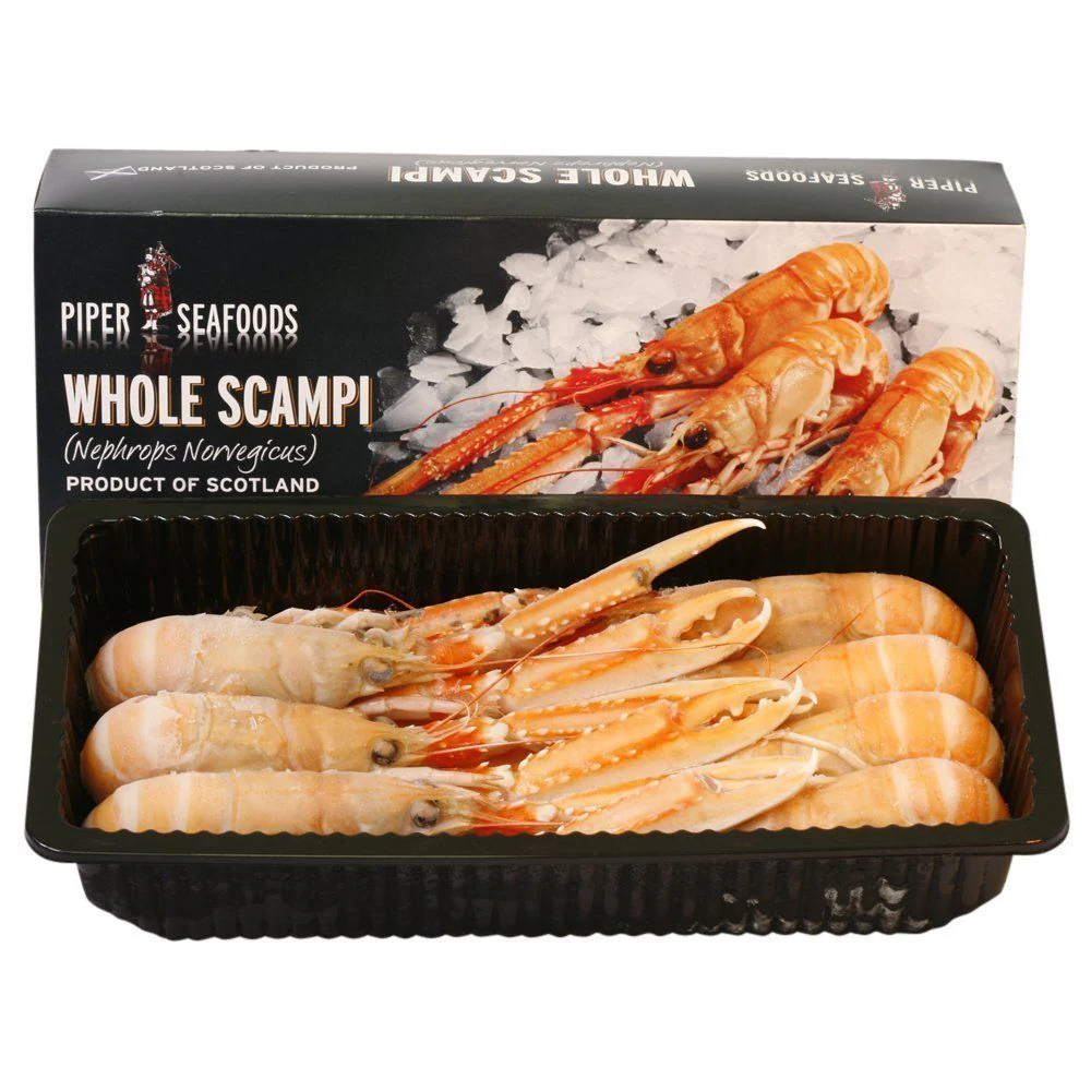 Langoustines, XXL, Whole, Raw, Frozen, 700g net (4-7) - Image 2