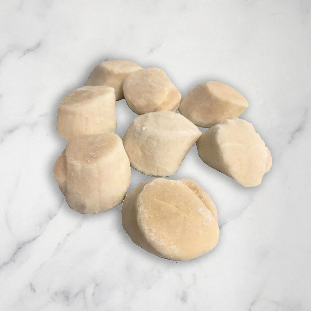 Large Hokkaido Japanese Scallops, Sashimi Grade, Frozen, +/-300g - Image 2