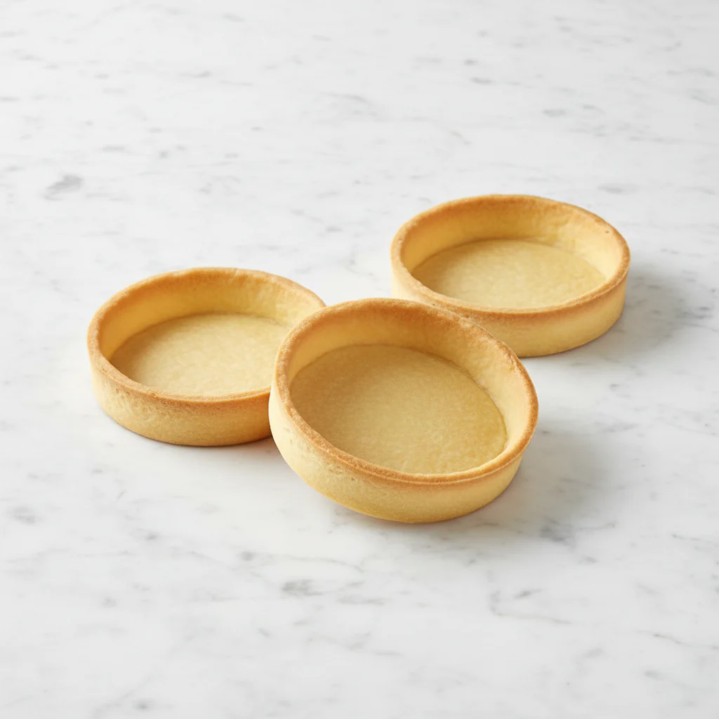 Savoury Tart Shells, Round, Large (80mm) x 11