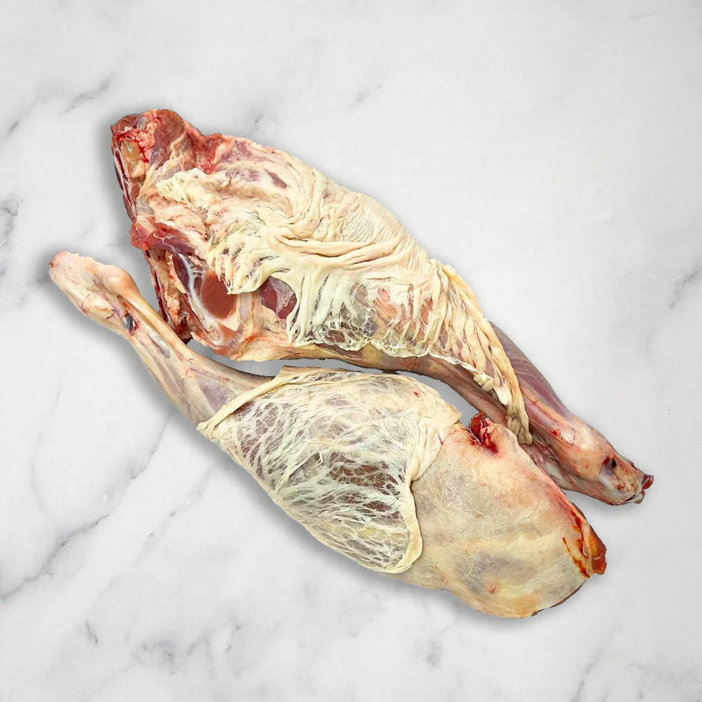 Milk-Fed Pyrenees Lamb Legs, Frozen, 2 x +/-1kg - Image 2