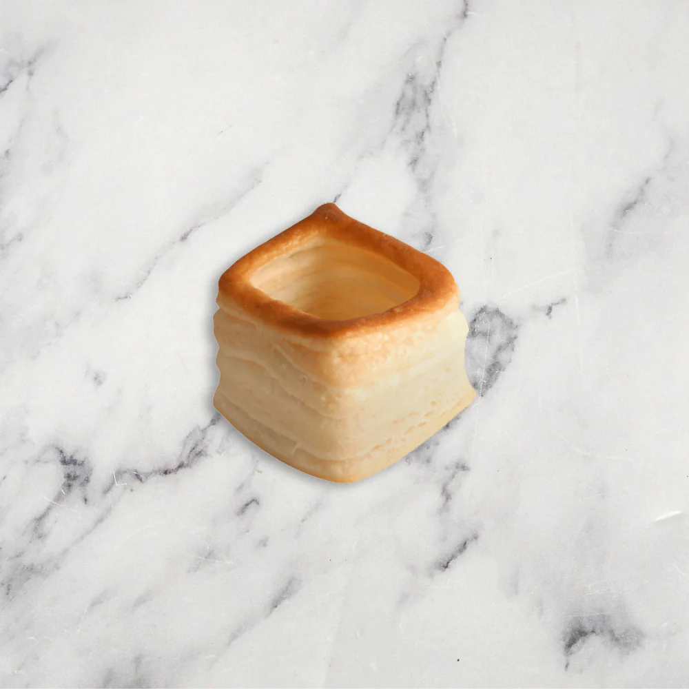 Mini Square Vol Au Vent, x 24 - Image 2