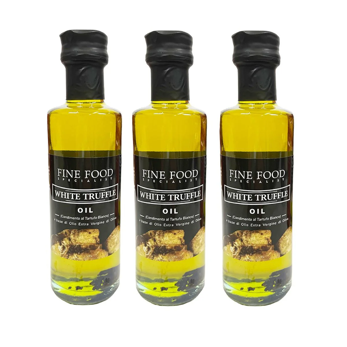White Truffle Oil Deli Trio, 3 x 100ml - Image 2