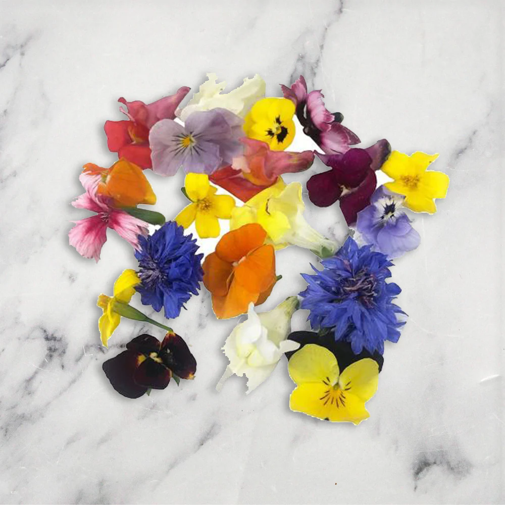 Edible Flower Seasonal Mix, 1 x Punnet - Image 2