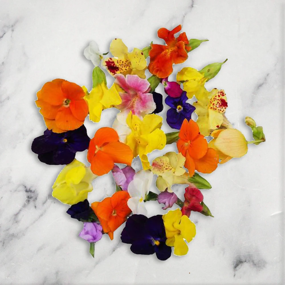 Edible Flower Seasonal Mix, 1 x Punnet - Image 3