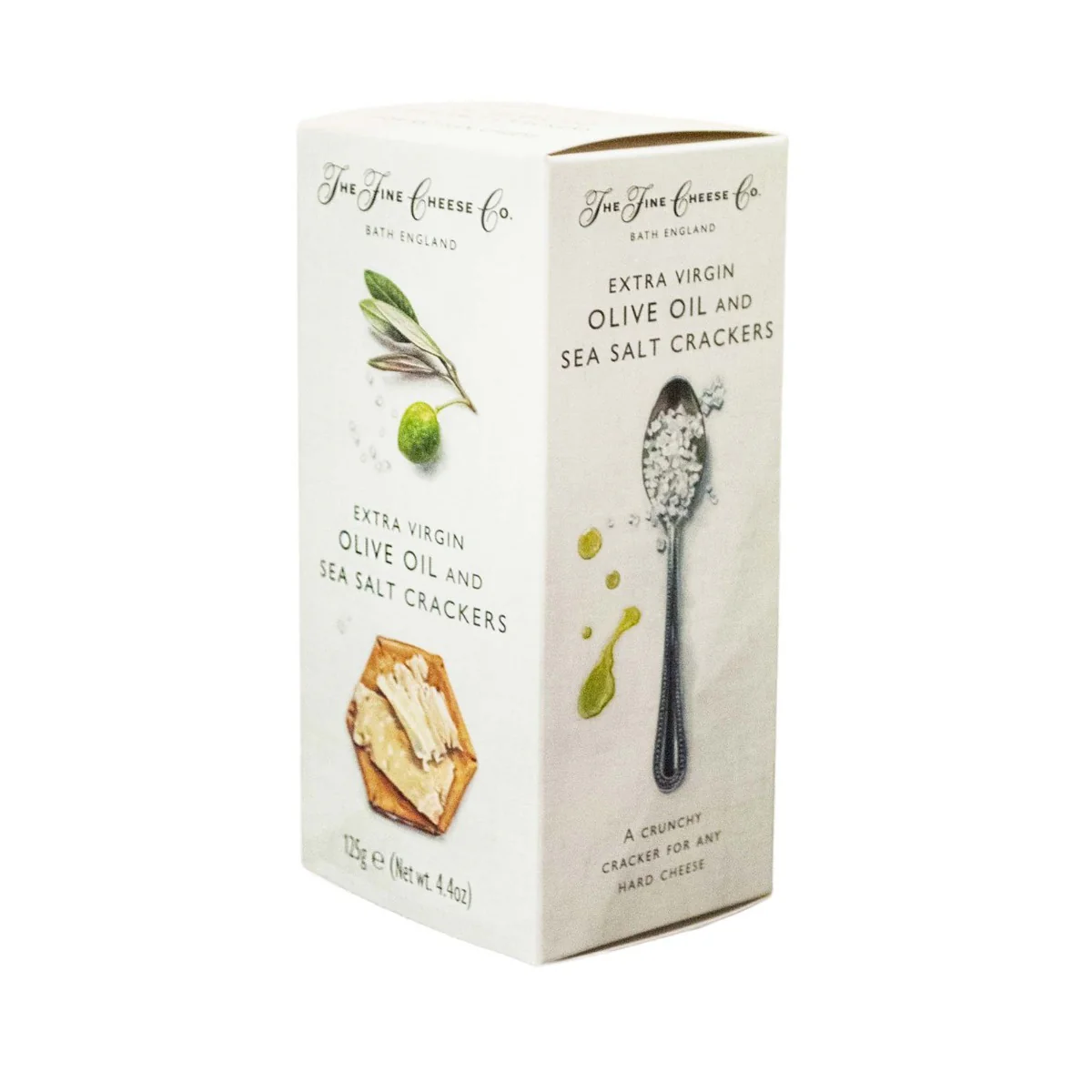 Olive Oil & Sea Salt Crackers, 125g