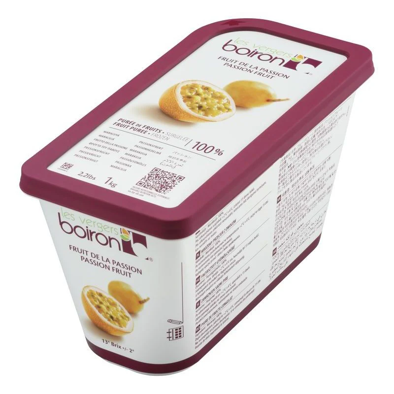 Passion Fruit Puree, Boiron, Frozen, 1kg - Image 2