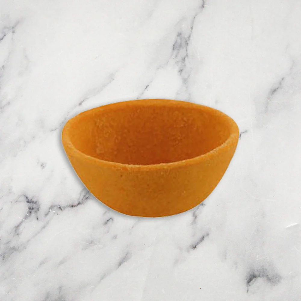Pop Orange Canape Shells, (40mm) x 30