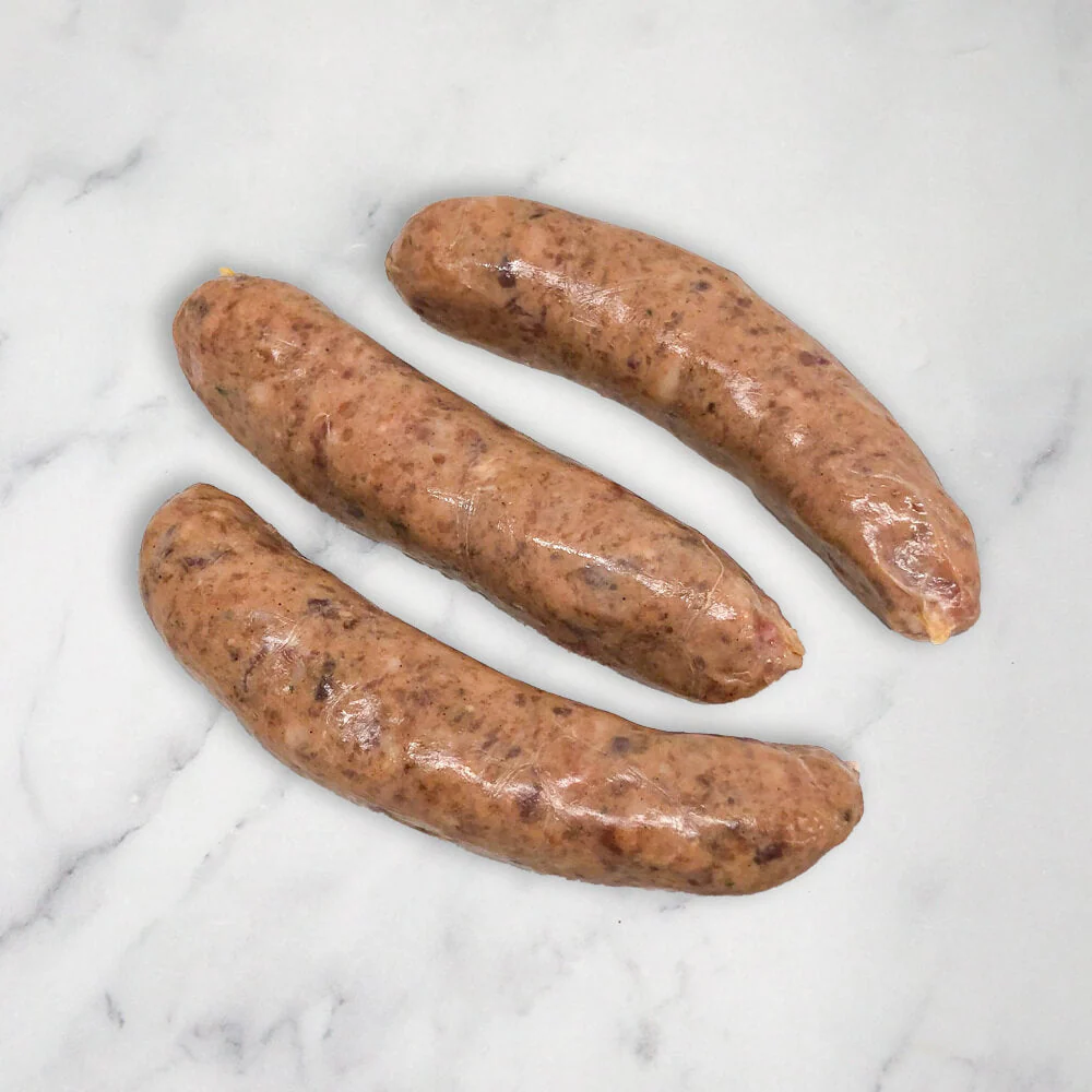 Pork & Caramelised Onion Sausage, Fresh, 450g (6 Units) - Image 2
