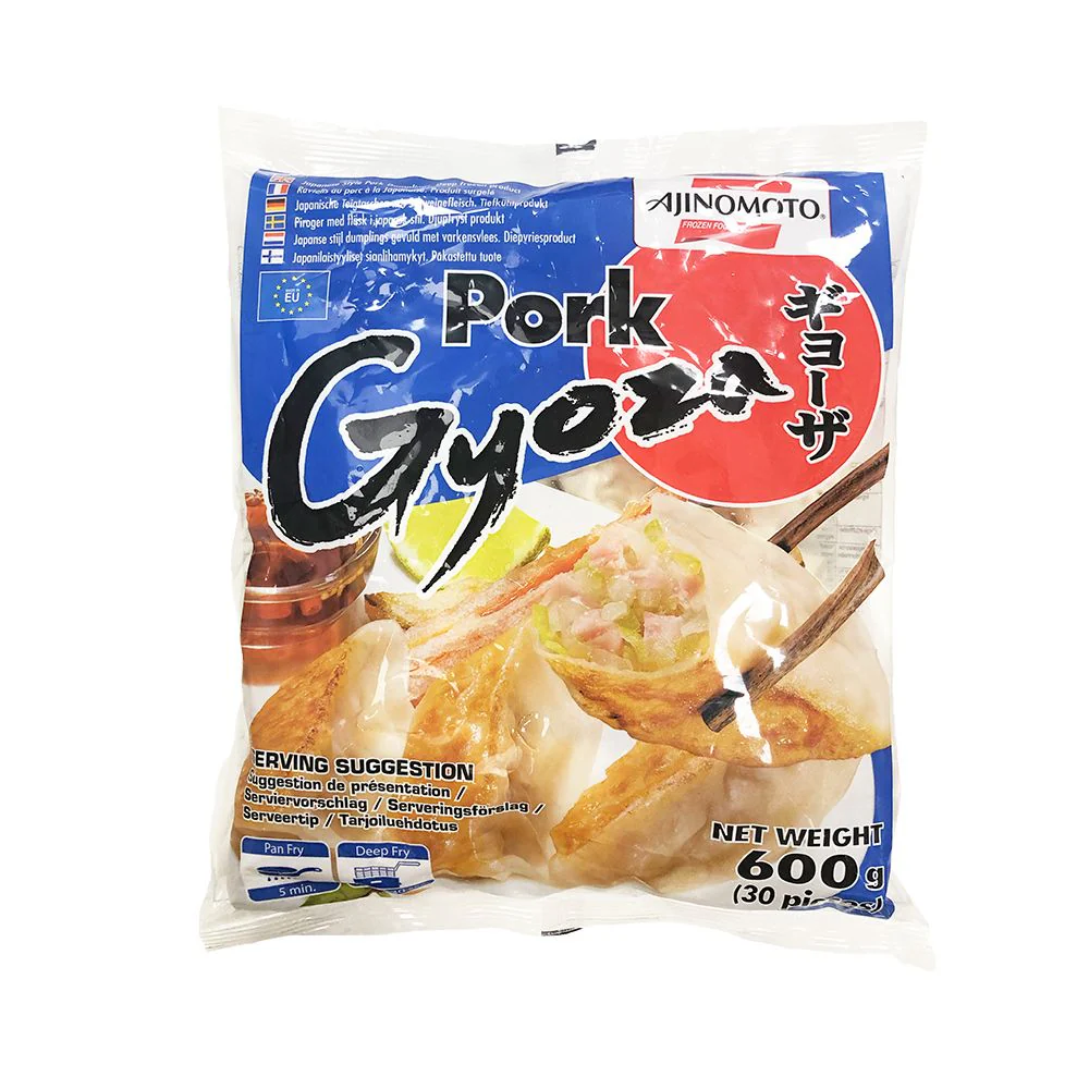 Pork Gyozas, Frozen, 2 x 600g Net (60 gyozas) - Image 2
