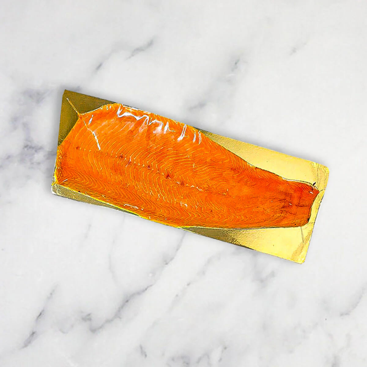 Side Scottish Smoked Salmon, Long Sliced, Fresh, +/-1kg - Image 2