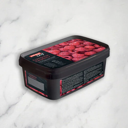 Raspberry Puree, Frozen, 1kg