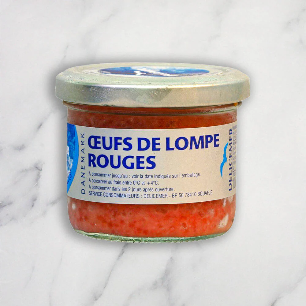 Red Lumpfish Roe, 100g - Image 4
