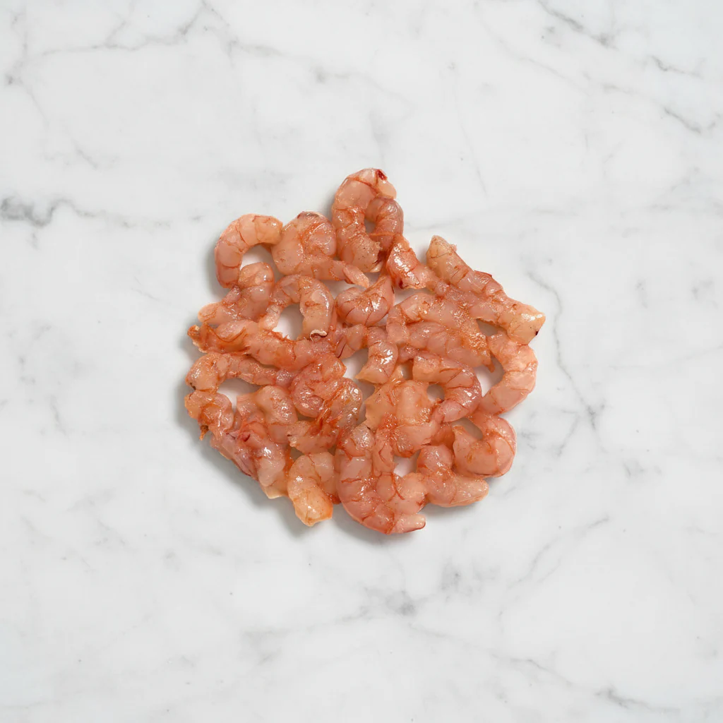 Red Prawns, Shelled, Sashimi Grade, from Frozen, 2 x +/-80g