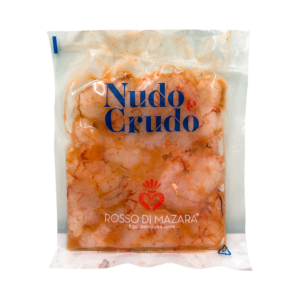 Red Prawns, Shelled, Sashimi Grade, from Frozen, 2 x +/-80g - Image 3