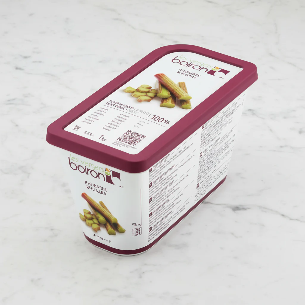 Rhubarb Puree, Boiron, Frozen, 1kg
