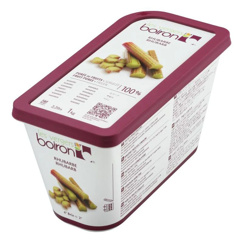 Rhubarb Puree, Boiron, Frozen, 1kg - Image 2