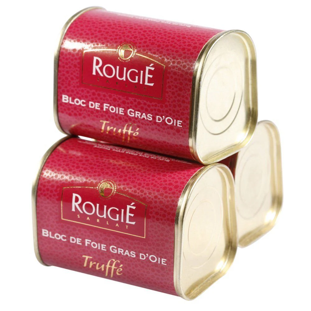 Rougie Goose Foie Gras with Truffle Set, 3 x 145g - Image 2