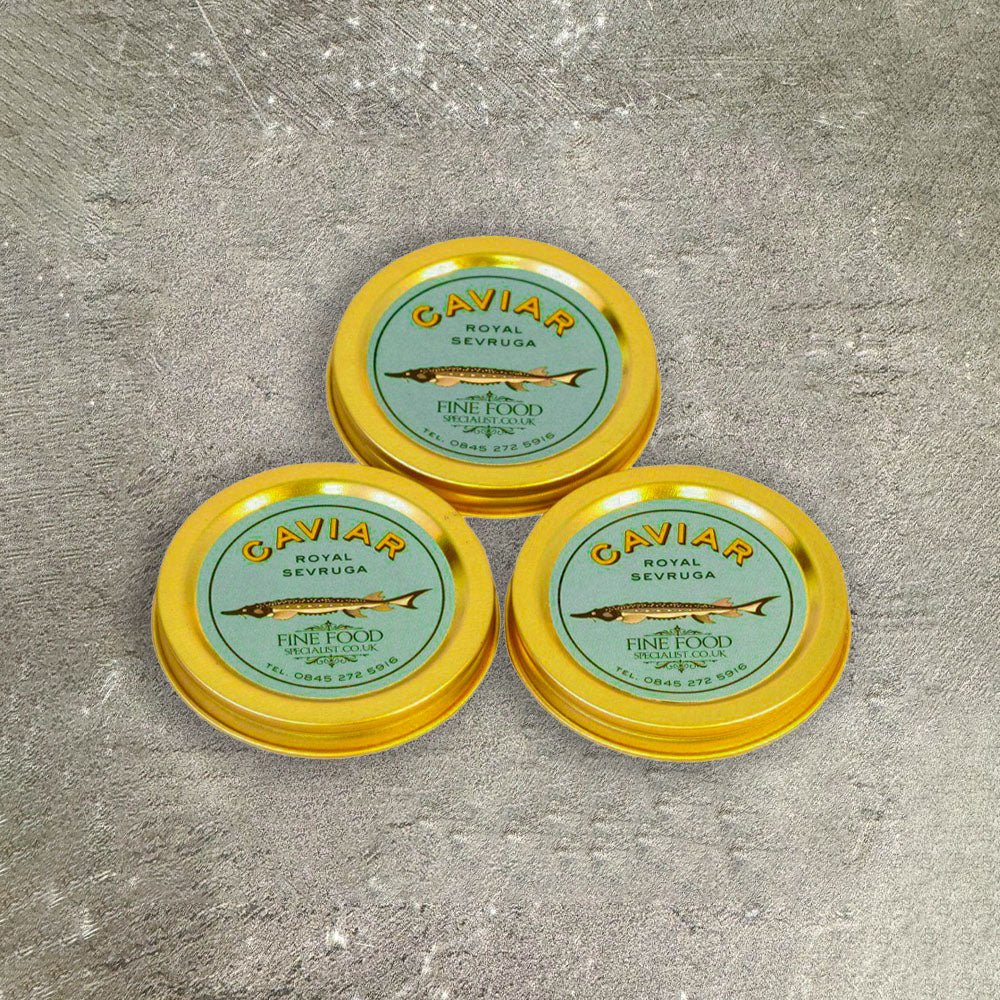 Royal Sevruga Caviar Taster Pot Set, 3 x 10g - Image 2