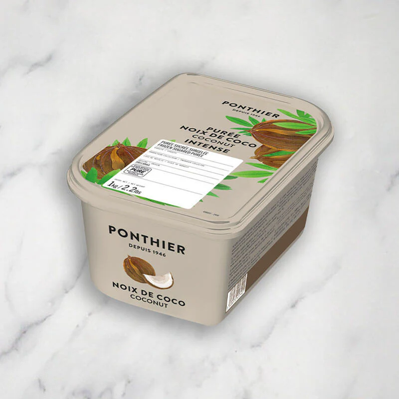 Sri Lankan Coconut Puree, Ponthier, Frozen, 1kg - Image 2