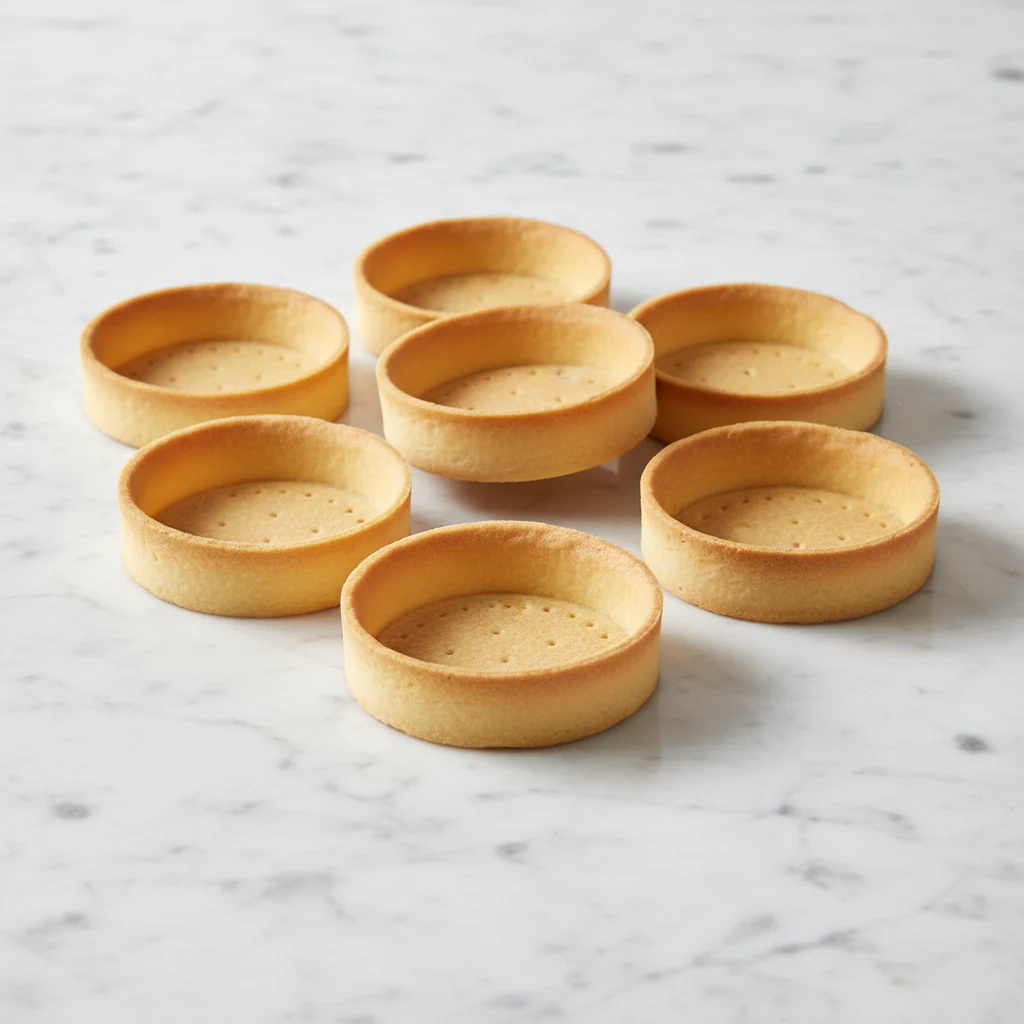 Sweet Round Tart Shells, Medium, (53mm) x 24