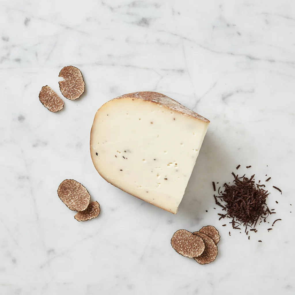 Tomme De Chevre with Truffles, +/-500g