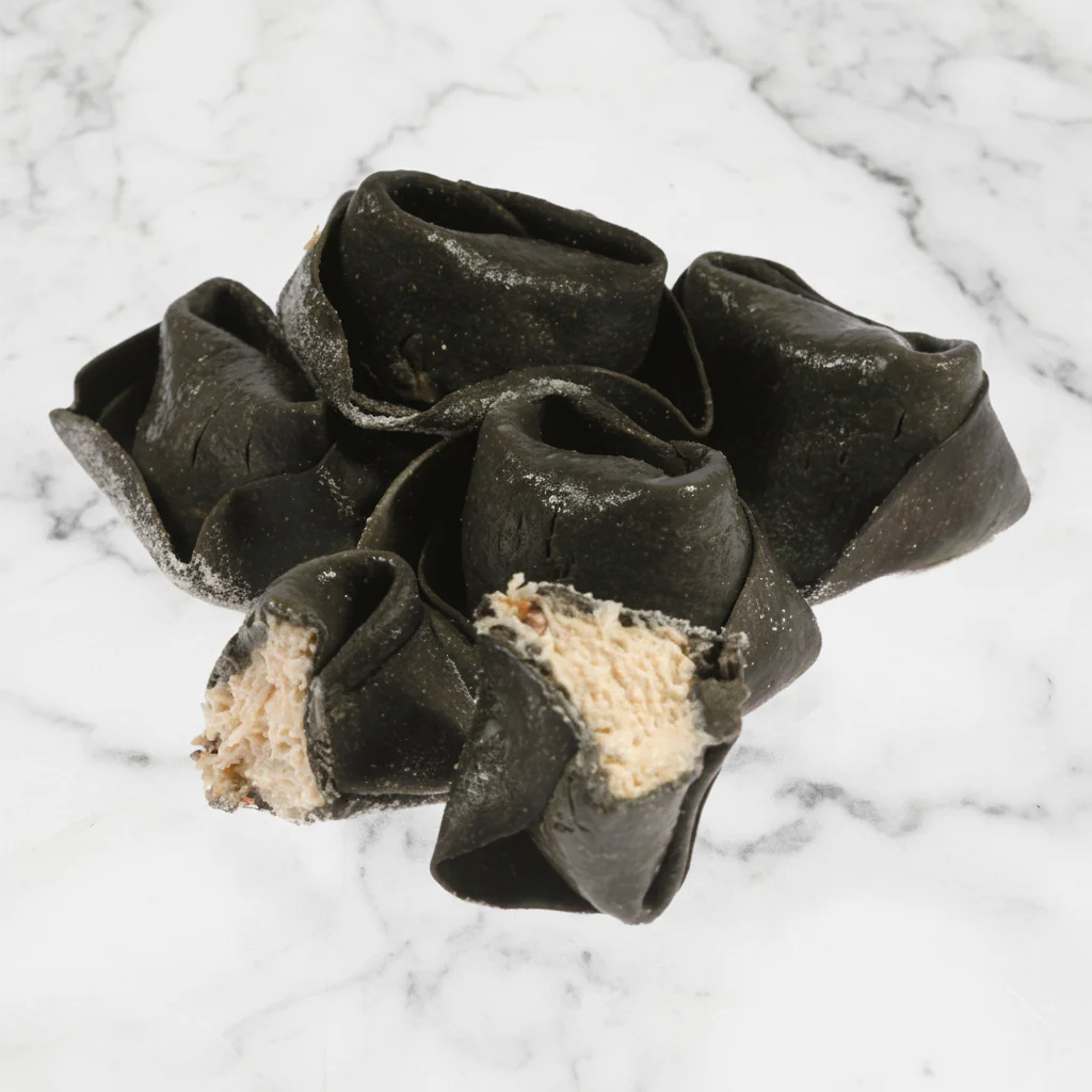 Crab & Mascarpone Charcoal Tortelloni, 1kg