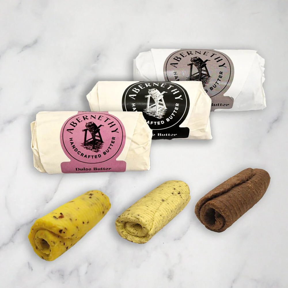 Trio of Flavoured Butters, from Frozen, 3 x 100g
