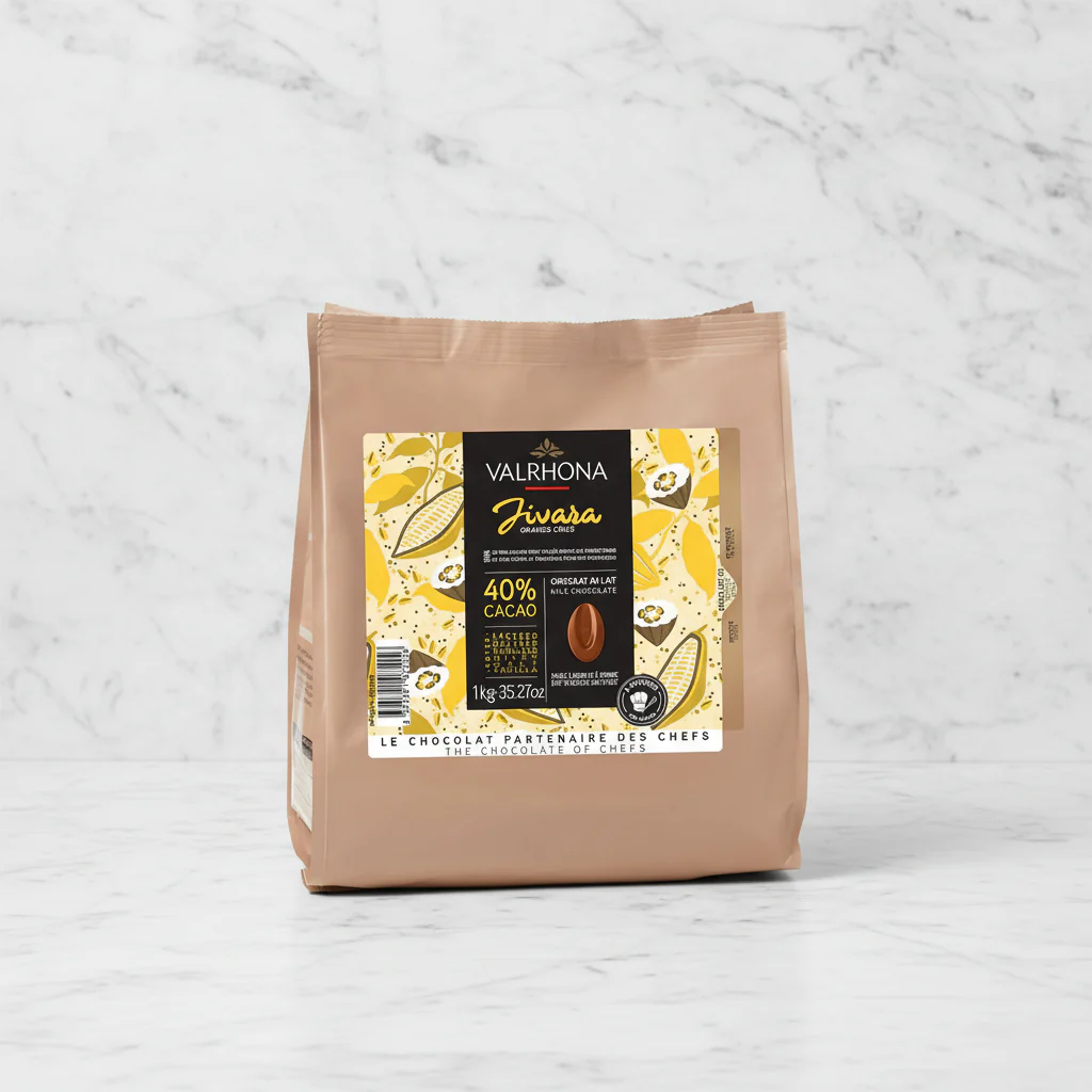 Valrhona Lait Jivara Melting Chocolate, 40%, 1kg - Image 2