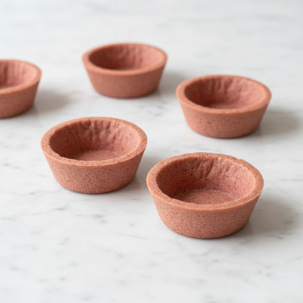 Vegan Beetroot & Pepper Tart Shells (42mm) x 32
