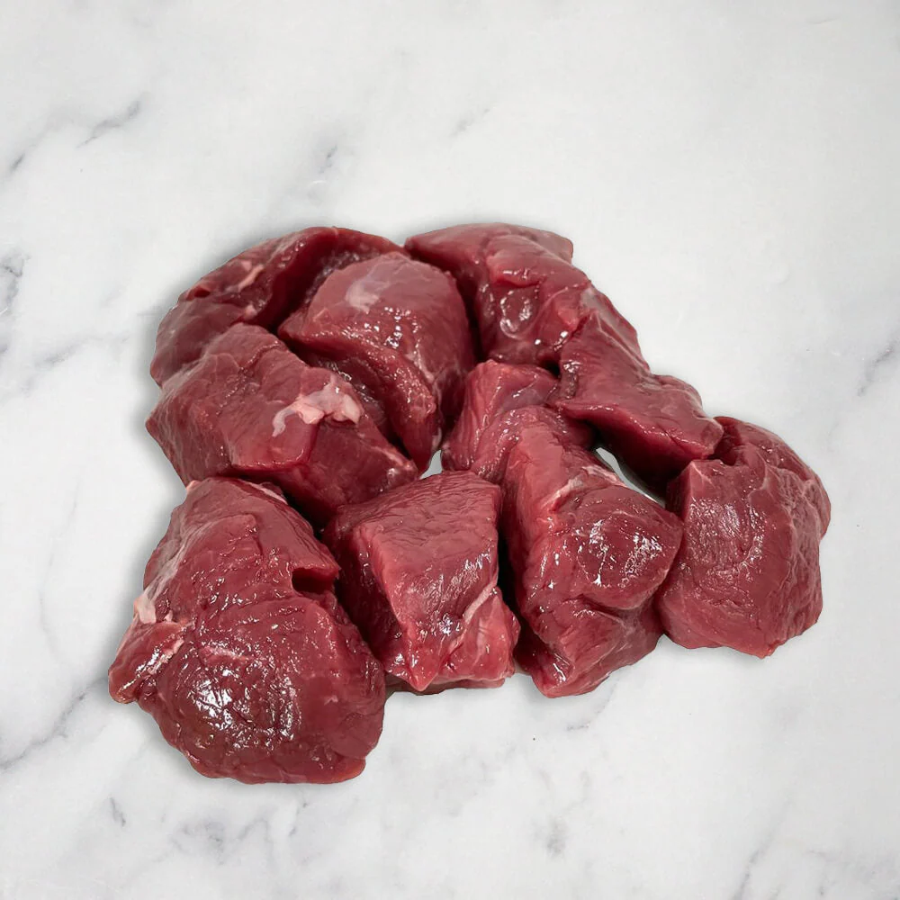 Venison Diced, Fresh, +/-900g - Image 2